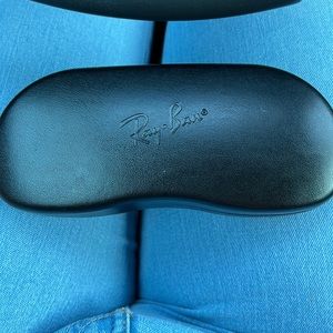 Ray-ban dark green glasses